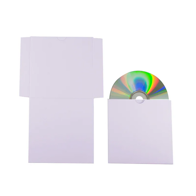 CD Sleeve/Wallet - Pale Lilac by eco-craft - made in the UK