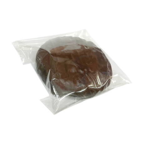 76 x 127mm Folded-Base Cellulose Clear Display Bag by eco-craft - made in the UK