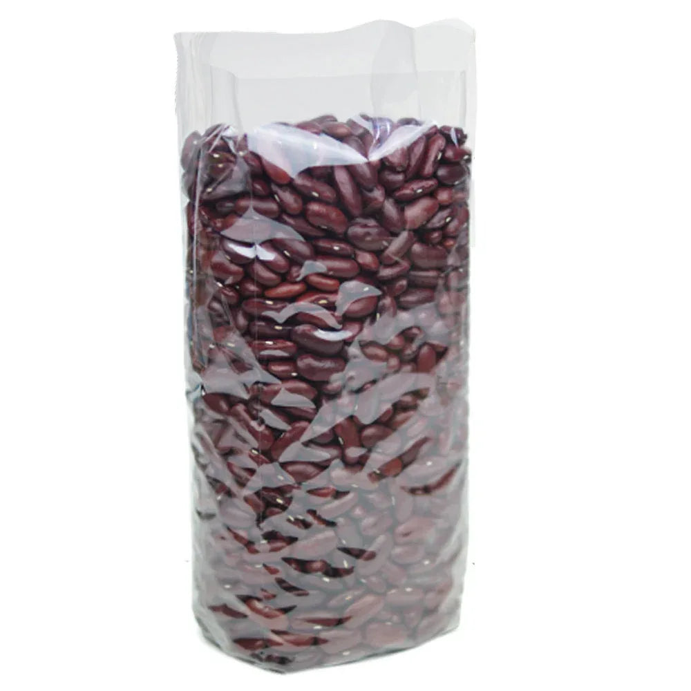 300 x 90 x 60mm Cellulose Clear Gusset Bag by eco-craft - made in the UK