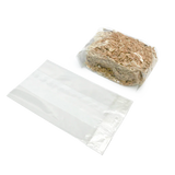 130 x 74 x 45mm Folded-Base Cellulose Clear Gusset Bag by eco-craft - made in the UK