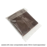 101 x 152mm Cellulose Clear Display Bag by eco-craft - made in the UK