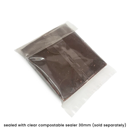 101 x 152mm Cellulose Clear Display Bag by eco-craft - made in the UK