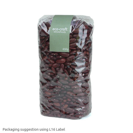 254 x 76 x 51mm Cellulose Clear Gusset Bag by eco-craft - made in the UK