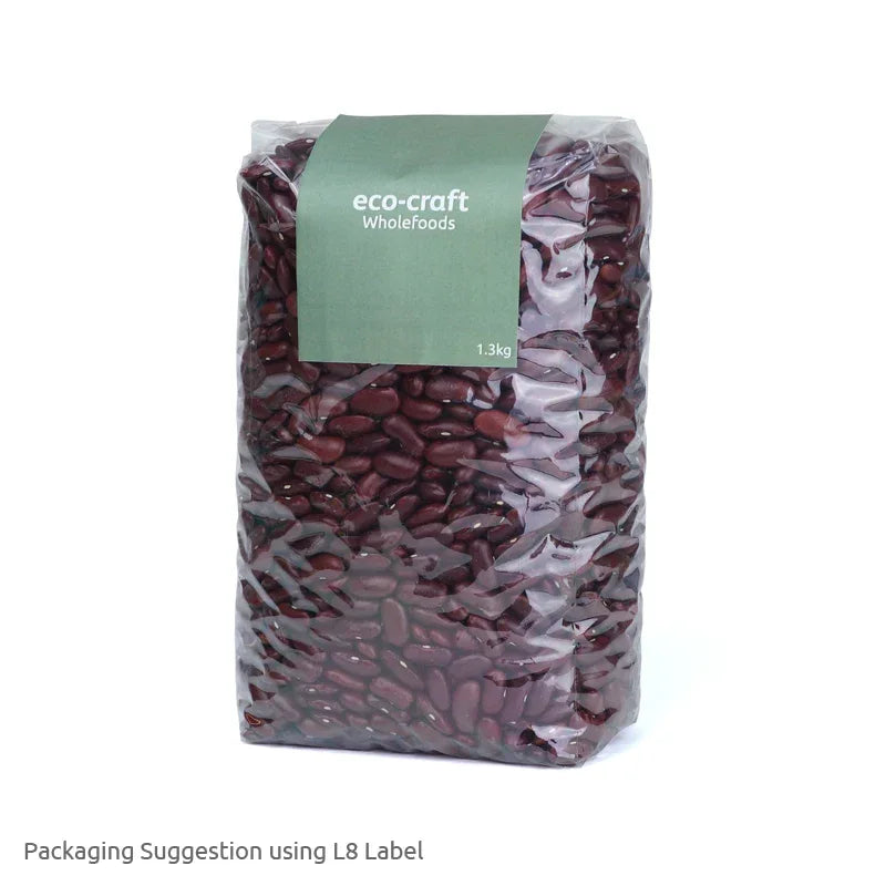 305 x 120 x 60mm Cellulose Clear Gusset Bag by eco-craft - made in the UK