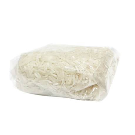 153 x 74 x 45mm Folded-Base Cellulose Clear Gusset Bag by eco-craft - made in the UK