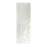 237 x 74 x 50mm Folded-Base Cellulose Clear Gusset Bag by eco-craft - made in the UK