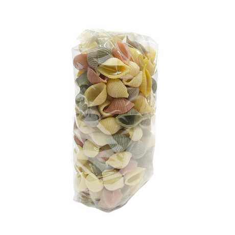 237 x 74 x 50mm Folded-Base Cellulose Clear Gusset Bag by eco-craft - made in the UK