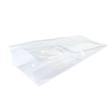 237 x 74 x 50mm Folded-Base Cellulose Clear Gusset Bag by eco-craft - made in the UK