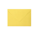 C6 Recycled Envelope Citron by eco-craft - made in the UK