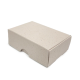 Small No-Glue Soap Box - 74x51x25mm - Cocoa by eco-craft - made in the UK