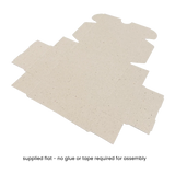 Small No-Glue Soap Box - 74x51x25mm - Cocoa by eco-craft - made in the UK