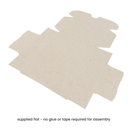 Soap / Business Card Box (No-Glue) - 89x59x29mm - Cocoa by eco-craft - made in the UK