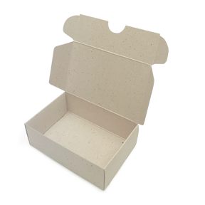 Small No-Glue Soap Box - 74x51x25mm - Cocoa by eco-craft - made in the UK