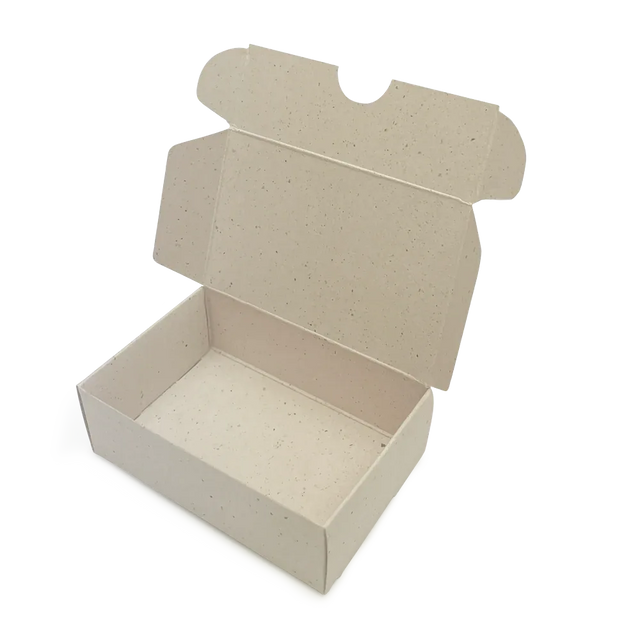 Small No-Glue Soap Box - 74x51x25mm - Cocoa by eco-craft - made in the UK