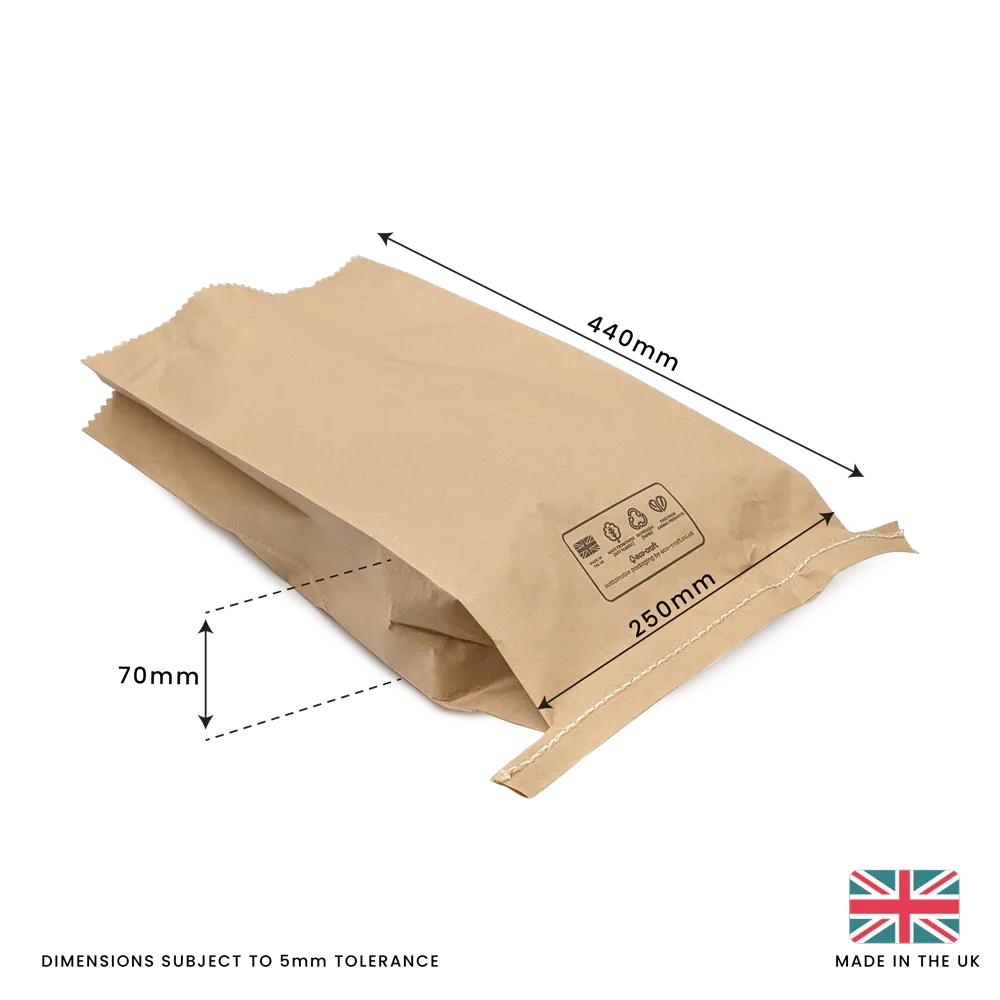 Heavy Duty Postal Sack - Medium (440x250x70mm) by eco-craft - made in the UK