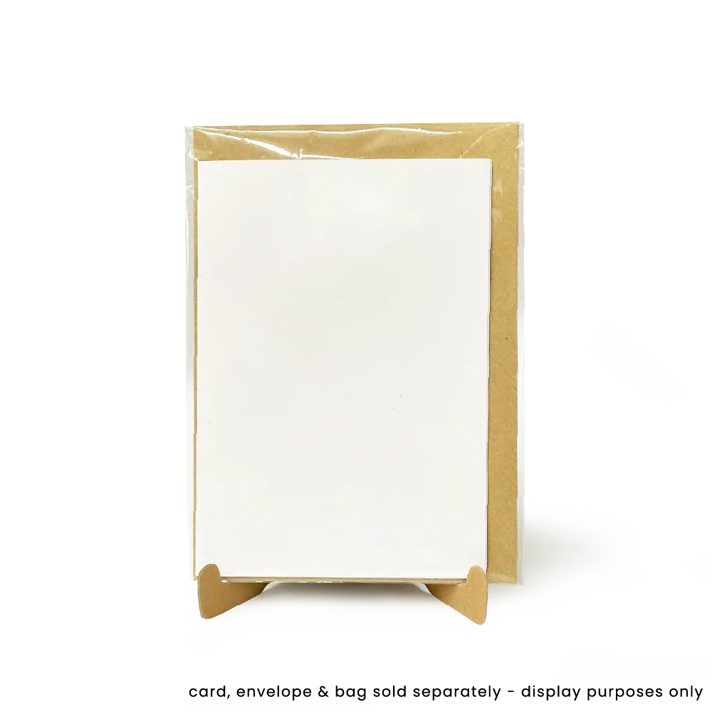 Greetings Card Display Stand 10Pk. by eco-craft - made in the UK