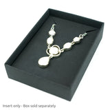 Necklace Insert for 50 x 70mm box 10Pk - Black by eco-craft - made in the UK