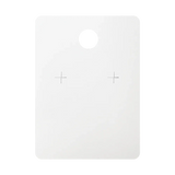 Earring Hanger (55mm) 20Pk. - White by eco-craft - made in the UK