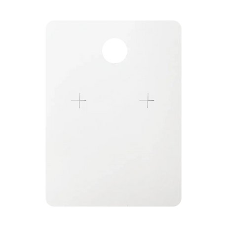 Earring Hanger (55mm) 20Pk. - White by eco-craft - made in the UK