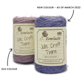 Jute Twine - English Lavender by eco-craft - made in the UK