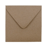 EV10 Envelope Hairy Manilla (Kraft Brown) by eco-craft - made in the UK