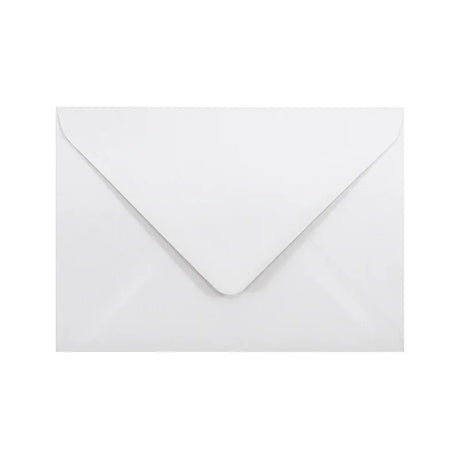C5 Envelope White by eco-craft - made in the UK