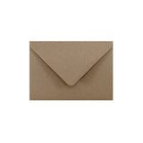C7 Recycled Envelope Hairy Manilla Kraft Brown by eco-craft - made in the UK