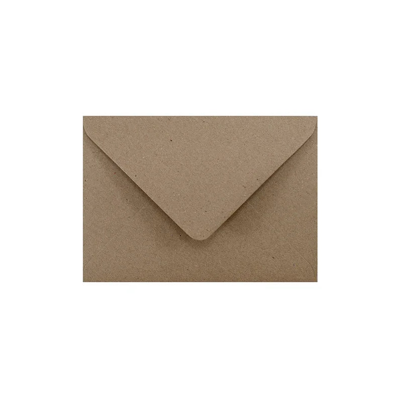 C7 Recycled Envelope Hairy Manilla Kraft Brown by eco-craft - made in the UK