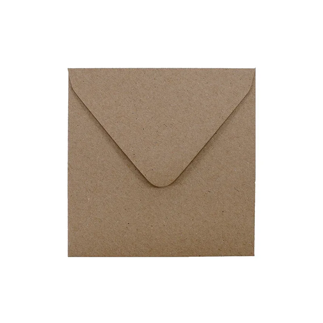 EV7 Envelope Hairy Manilla (Kraft Brown) by eco-craft - made in the UK