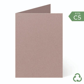 A5 / C5 (148x210mm) Card Blanks - Almond by eco-craft - made in the UK