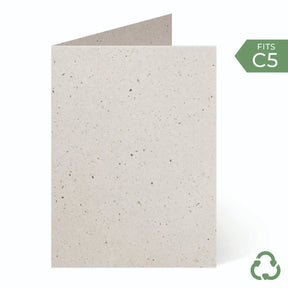 A5 / C5 (148x210mm) Card Blanks - Cocoa by eco-craft - made in the UK