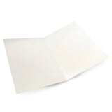 122x172mm Card Blanks - Felt White by eco-craft - made in the UK