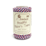 Cotton Twine Tri-Colour - Bunting by eco-craft - made in the UK