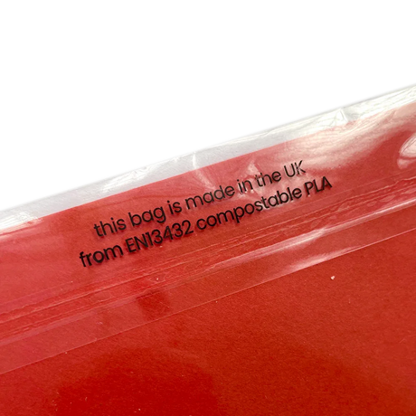 157x219mm (A5) Self Seal Compostable Bag by eco-craft - made in the UK