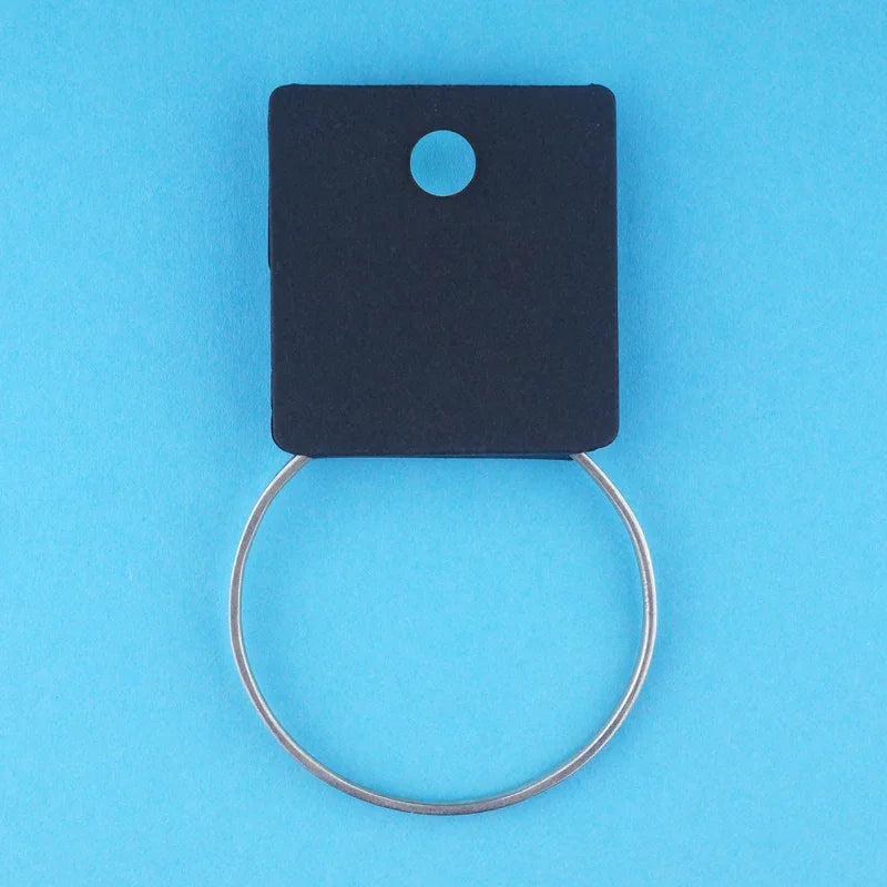 Jewellery Hanger (55mm) 20Pk. - Black by eco-craft - made in the UK