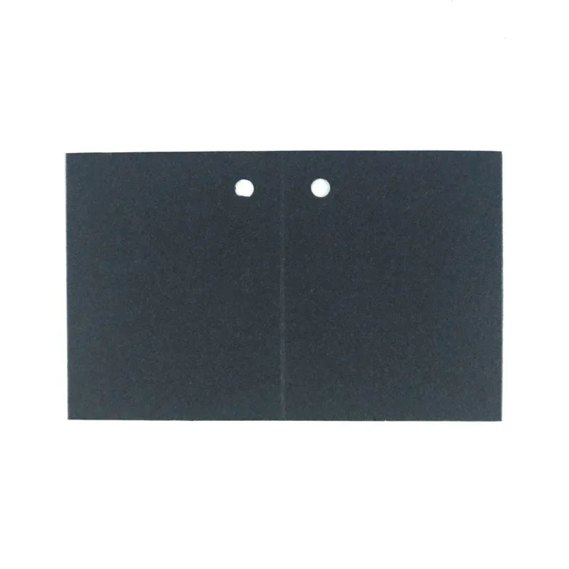 Folded Gift Tags 10Pk-Charcoal by eco-craft - made in the UK