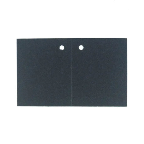 Folded Gift Tags 10Pk-Charcoal by eco-craft - made in the UK