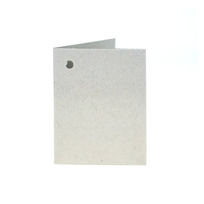 Folded Gift Tags 10Pk-EcoNatural by eco-craft - made in the UK