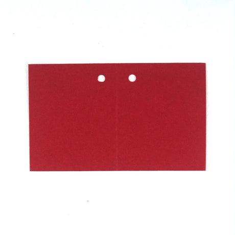 Folded Gift Tags 10Pk-Scarlet by eco-craft - made in the UK
