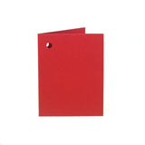 Folded Gift Tags 10Pk-Scarlet by eco-craft - made in the UK