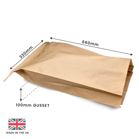 Heavy Duty Postal Sack - Large (600x320x90mm) by eco-craft - made in the UK