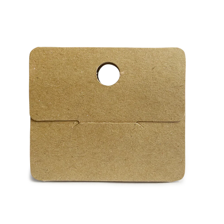 Jewellery Hanger (67mm Wide) 20Pk. - Hairy Manilla by eco-craft - made in the UK