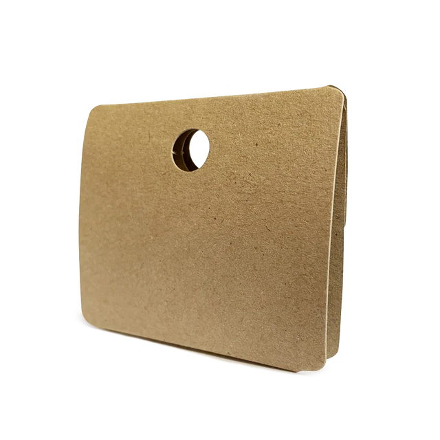 Jewellery Hanger (67mm Wide) 20Pk. - Hairy Manilla by eco-craft - made in the UK