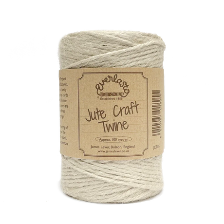 Jute Twine - Almond by eco-craft - made in the UK