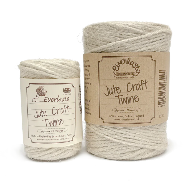 Jute Twine - Almond by eco-craft - made in the UK