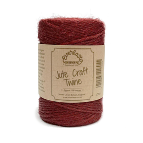 Jute Twine - King Crimson by eco-craft - made in the UK