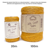 Jute Twine - Olde Gold by eco-craft - made in the UK
