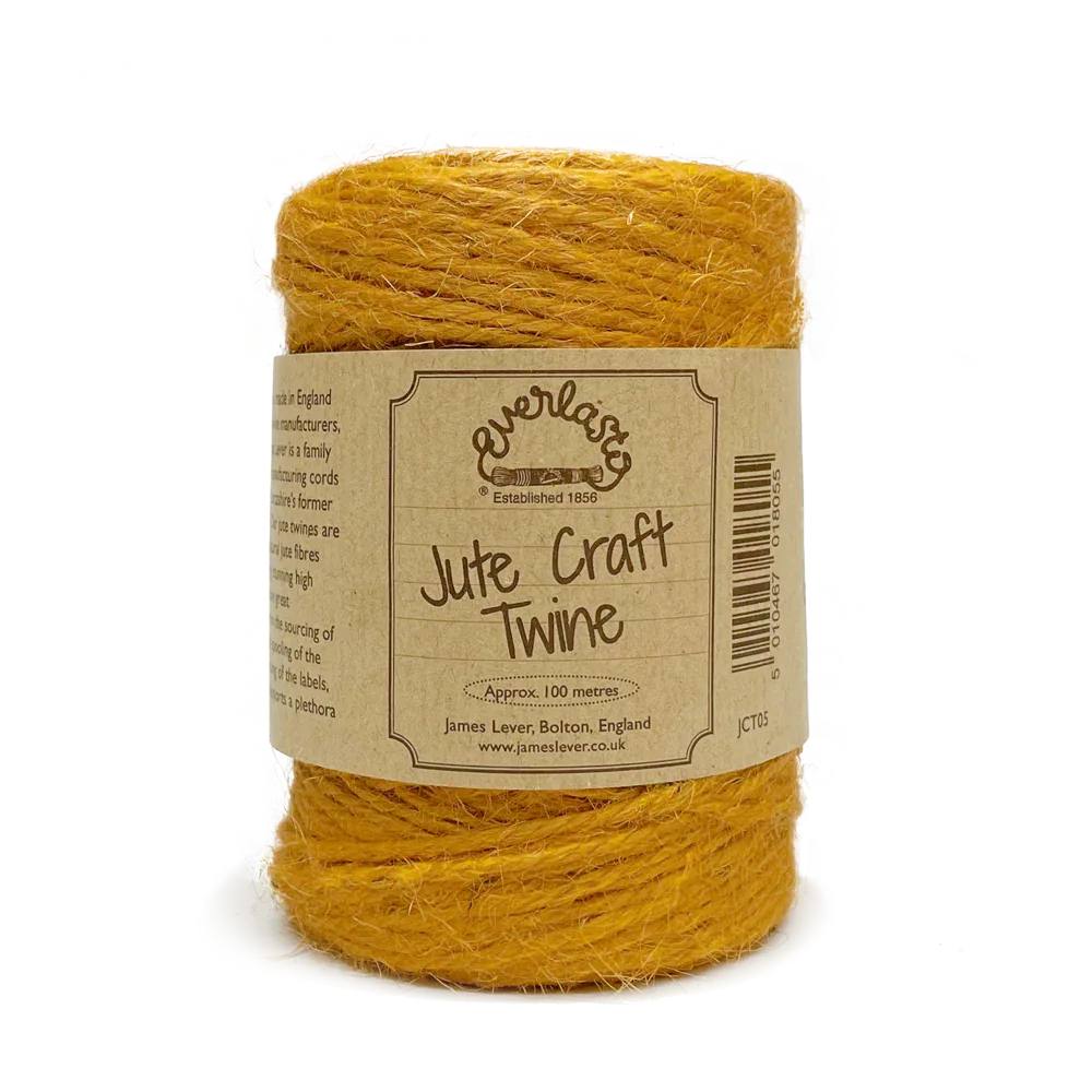 Jute Twine - Olde Gold by eco-craft - made in the UK