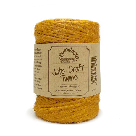 Jute Twine - Olde Gold by eco-craft - made in the UK