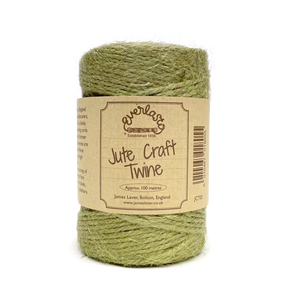 Jute Twine - Olive Green by eco-craft - made in the UK